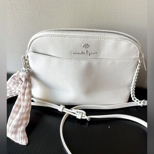 Nanette Lapore Ivory crossbody or shoulder bag